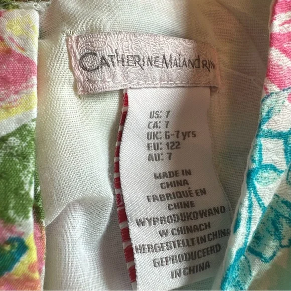 2/24$ Girls Gorgeous Multicolor Floral Dress size 7 - Picture 3 of 7